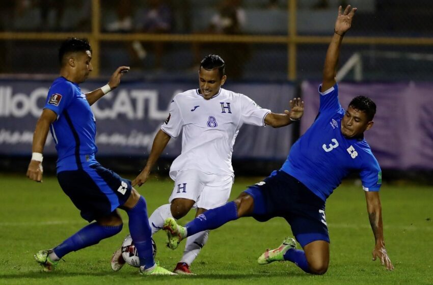  Honduras con amargo empate ante El Salvador en las eliminatorias mundialistas