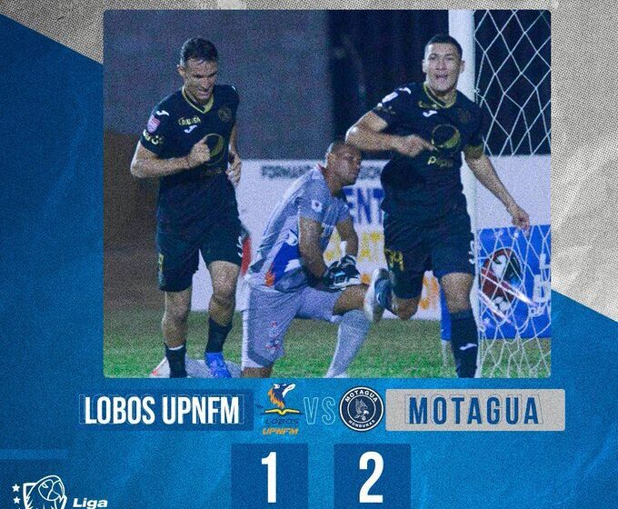  Motagua se lleva la victoria 2-1 ante Lobos UPNFM con doblete de Kevin Lopez.