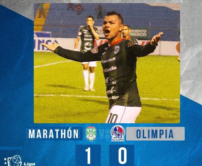  Marathon se lleva la victoria 1-0 ante el Olimpia y sueña con las semifinales del Apertura 2021.