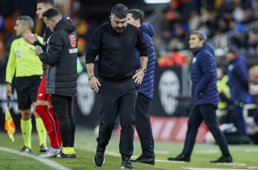  Gattuso deja de ser entrenador del Valencia