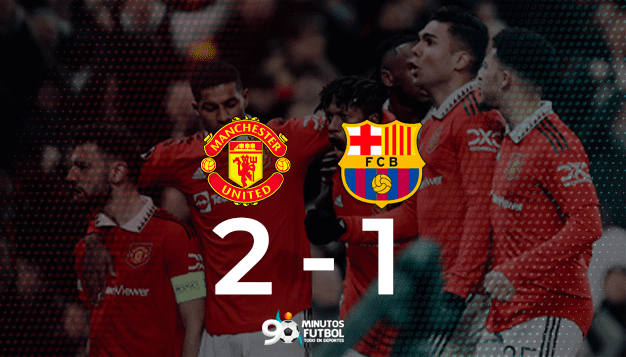  ¡Otra vez! Barcelona queda fuera de Europa, dura derrota 2-1 contra el Manchester United en la Uefa Europa League.