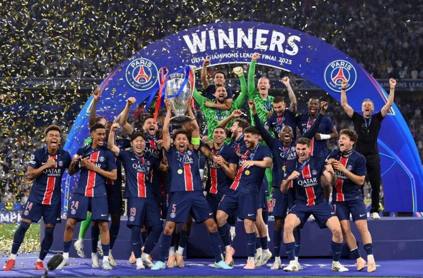  PSG es reconocido como el mejor club masculino del mundo en la gala del Balón de Oro 2025.