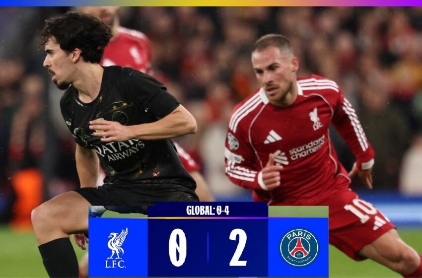  Liverpool lo intentó… pero Dembélé decidió: así cayó Anfield ante el PSG